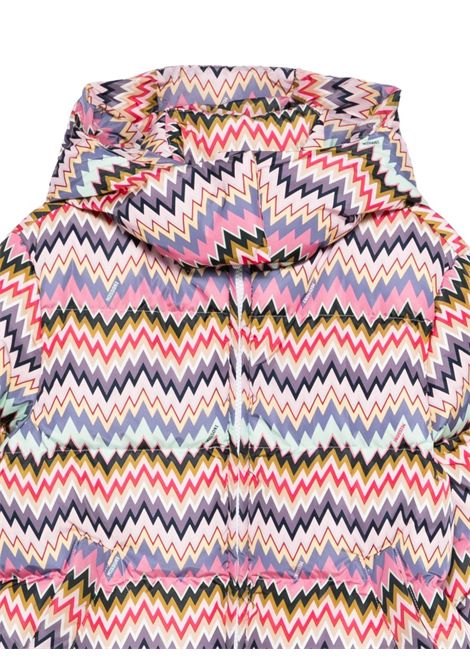 Piumino con cappuccio MISSONI KIDS | MX2A10 N0366528MC